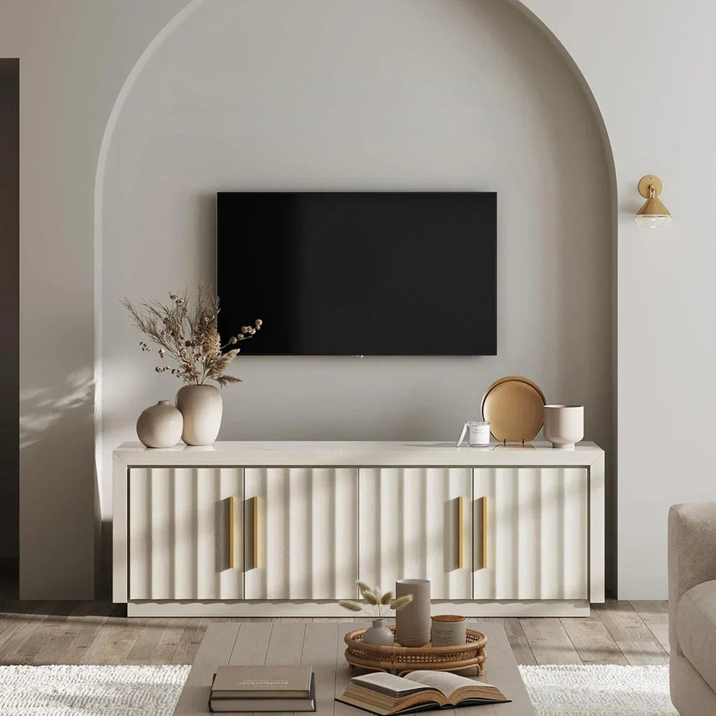Closed-Storage-TV-Stand
