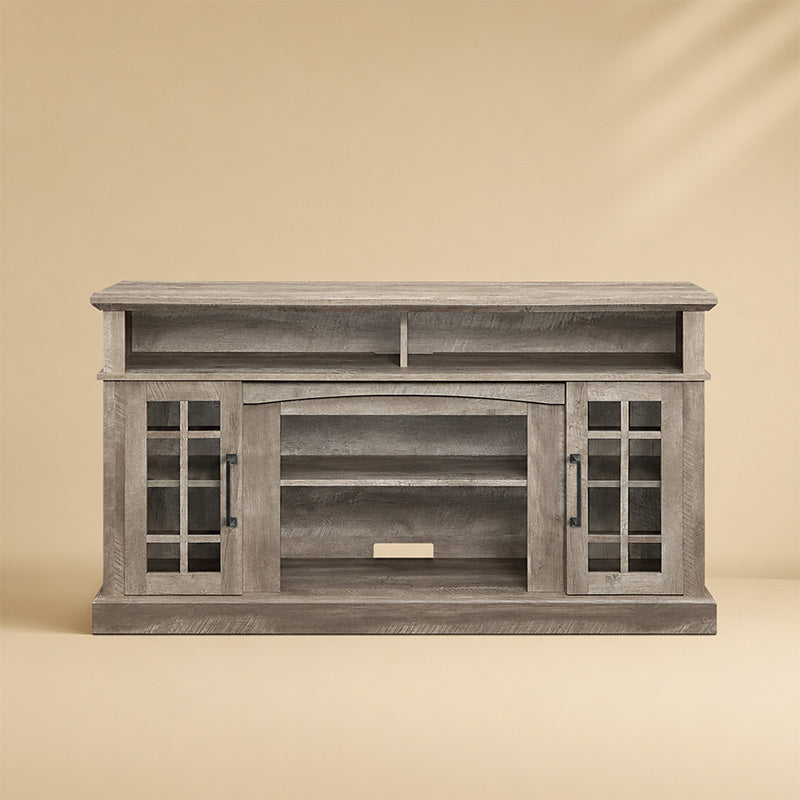 Astorga 58" Modern Farmhouse Fireplace TV Stand
