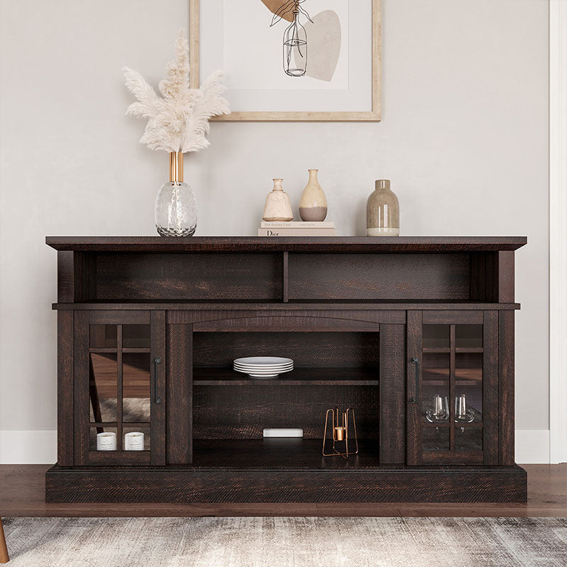 Astorga 58" Modern Farmhouse Fireplace TV Stand