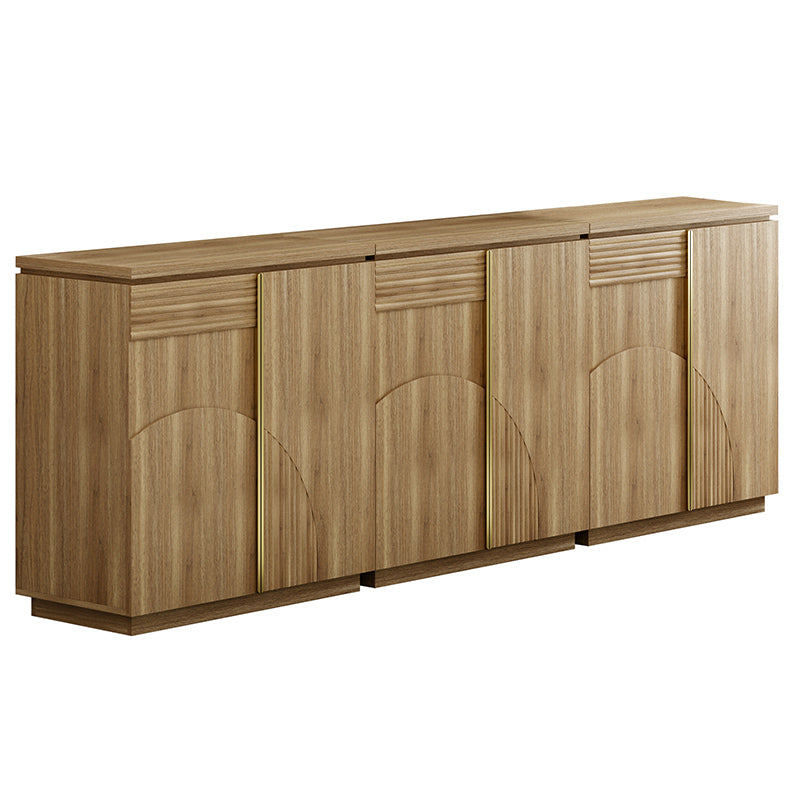 31" Geometric Arched Door Modular Sideboards (Set of 3)