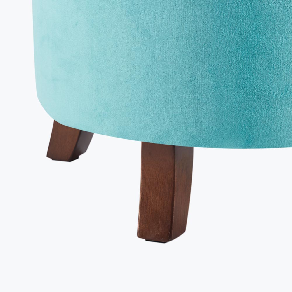Lexington Round Storage Ottoman