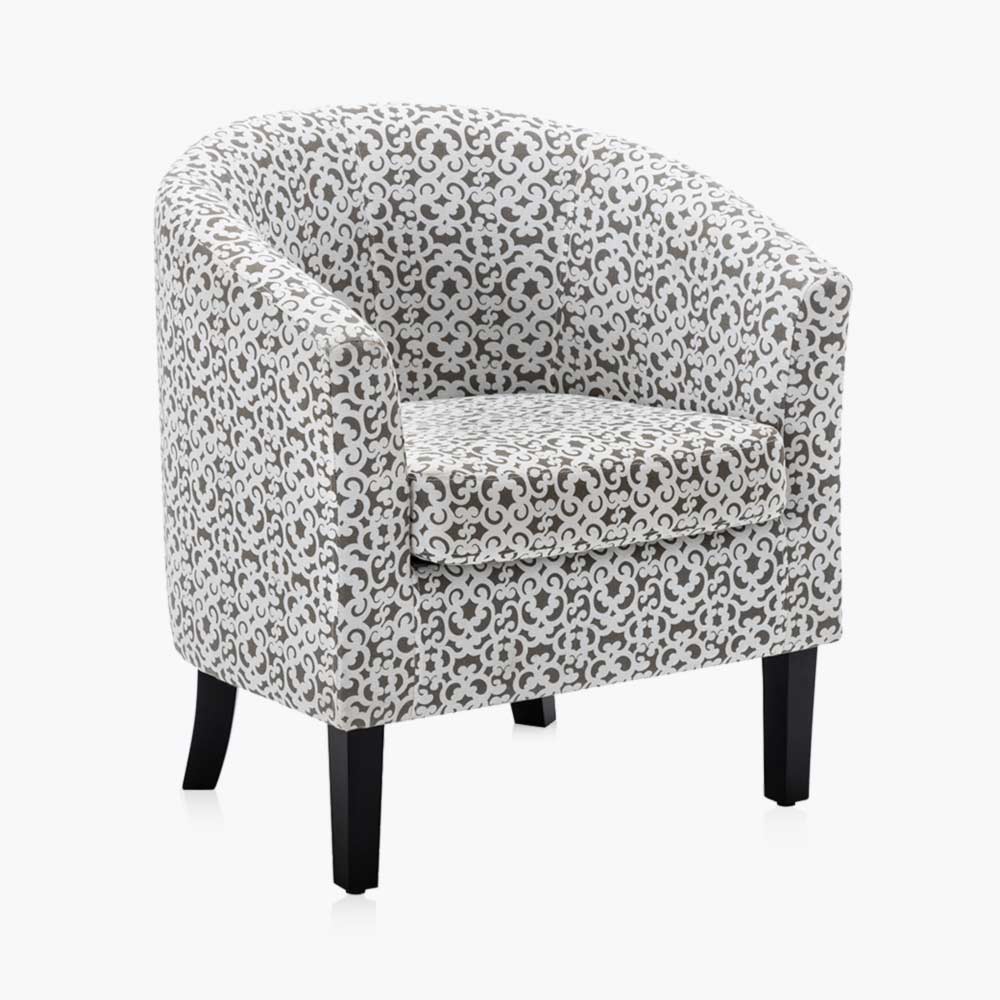Highland Small Spaces Barrel Accent Chair