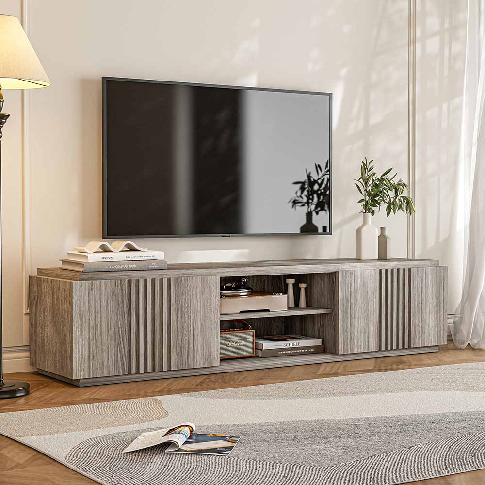 Mint 69" Fluted Low Profile TV Stand