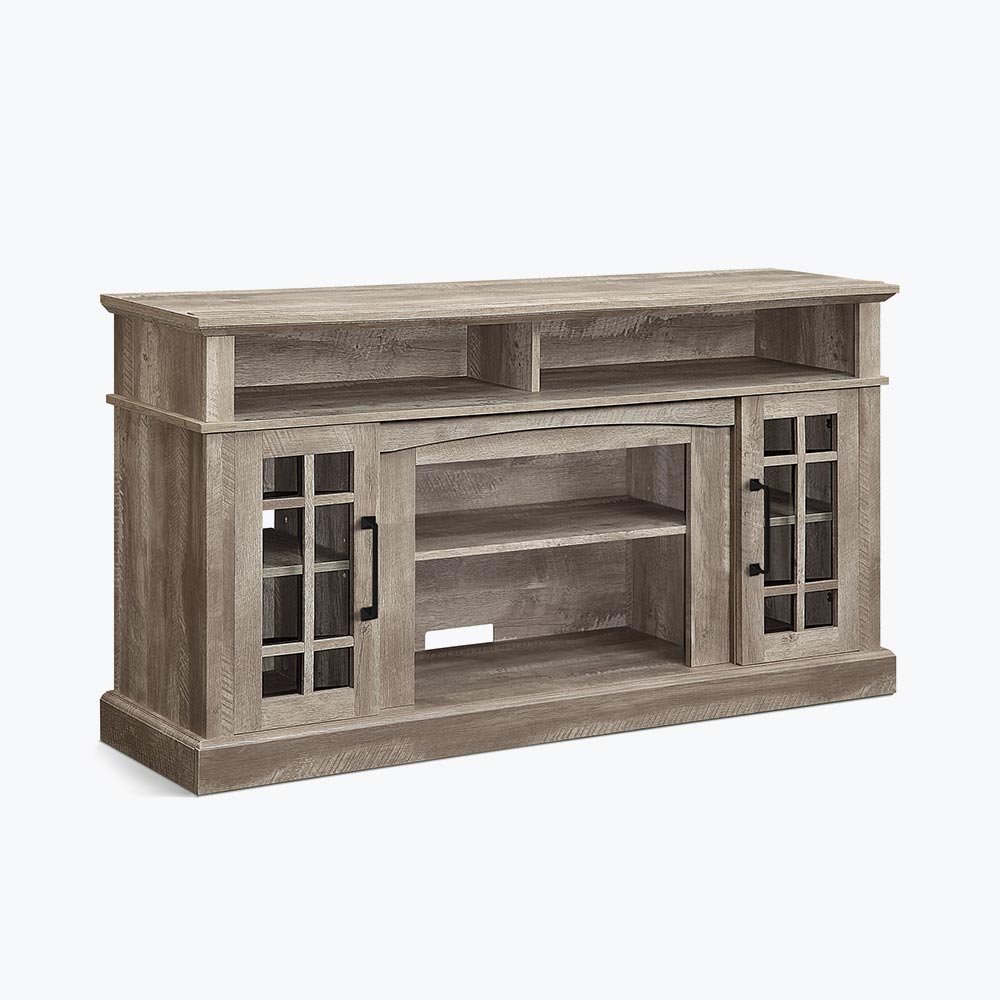 Astorga 58" Modern Farmhouse Fireplace TV Stand