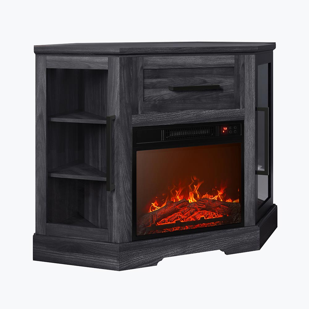 Dale 43" Corner Fireplace TV Stand