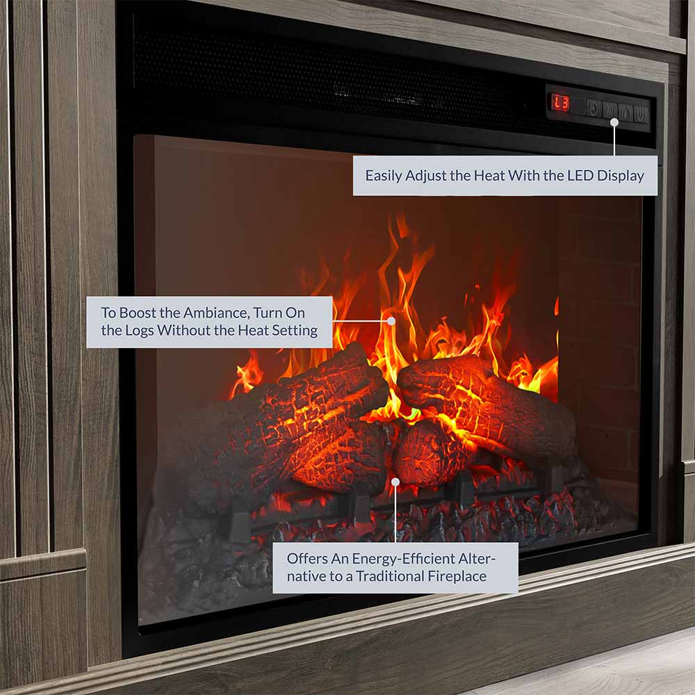 Lenore 70" Fireplace TV Stand