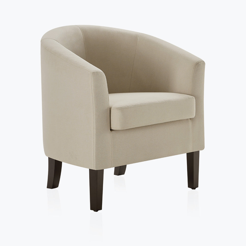 Highland Small Spaces Barrel Accent Chair