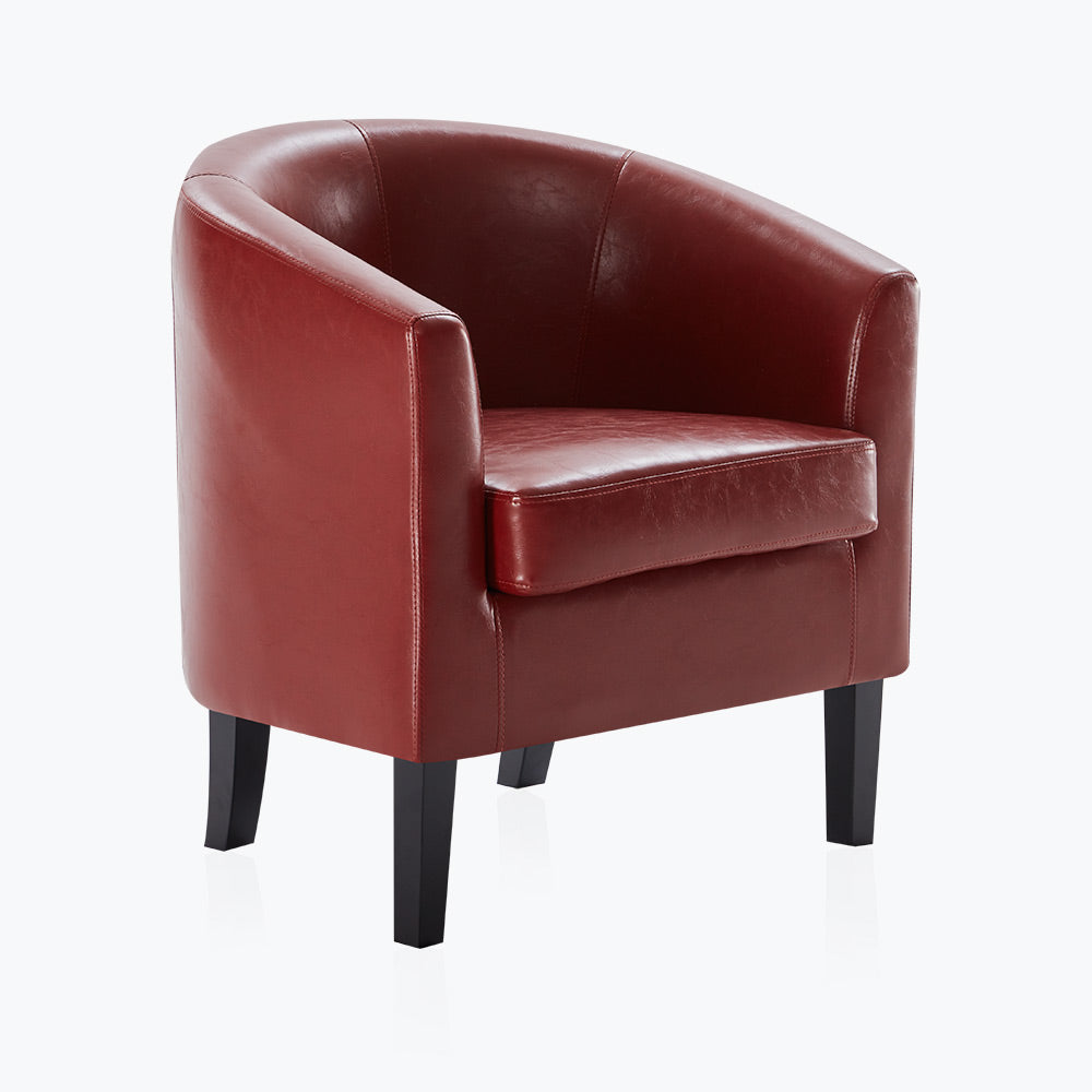 Highland Small Spaces Barrel Accent Chair