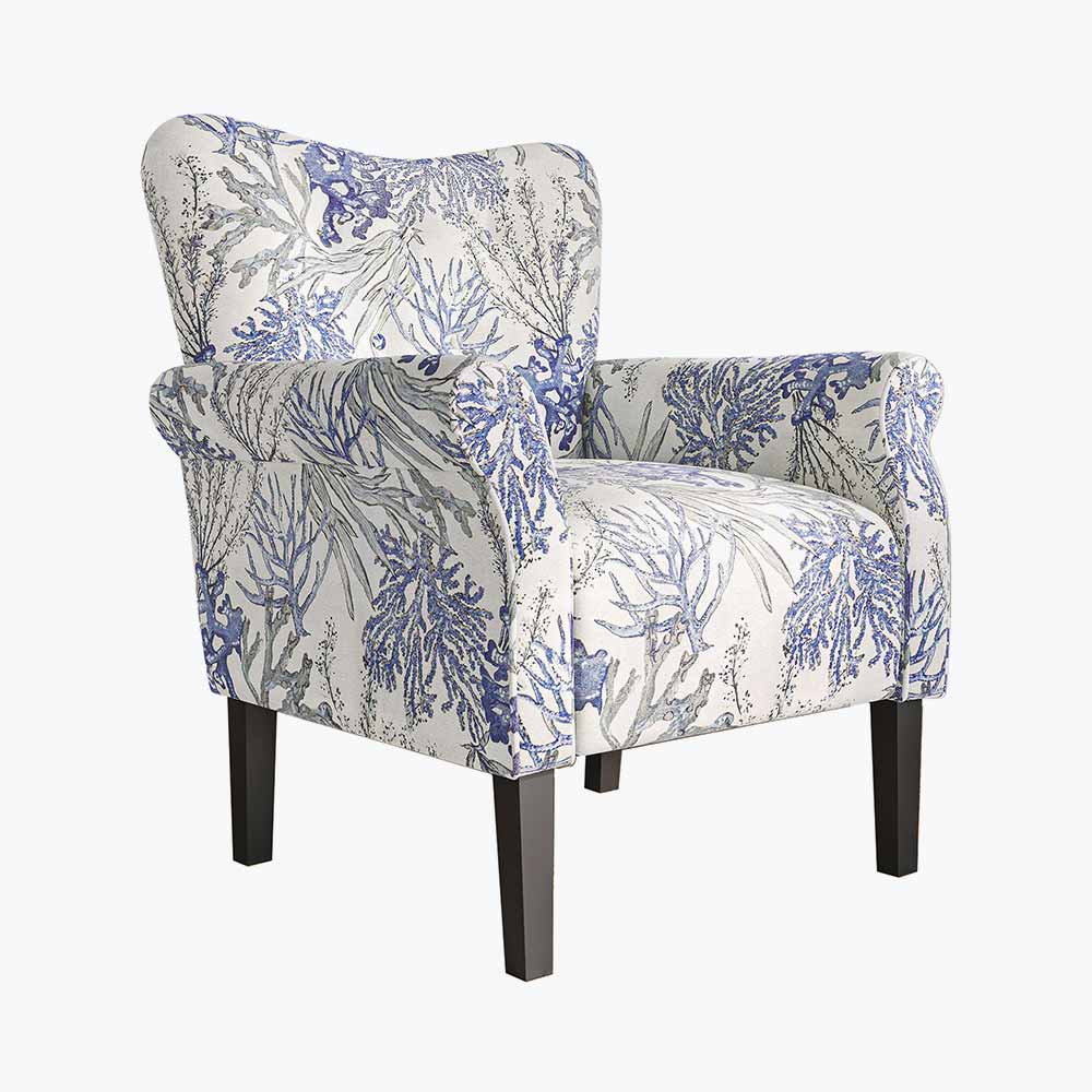 Allston High Back Upholstered Accent Armchair