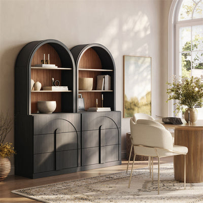 Arched Bookcases