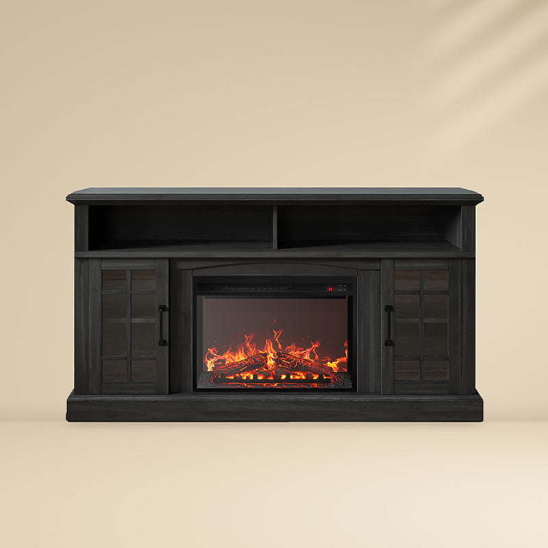 Astorga 58" Modern Farmhouse Fireplace TV Stand