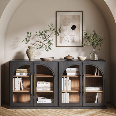 Sideboards with Glass Doors