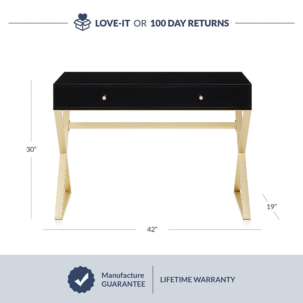 Ellena 42" Writing & Vanity Desk