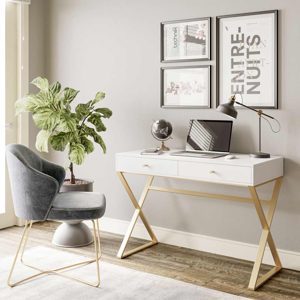 Ellena 42" Writing & Vanity Desk