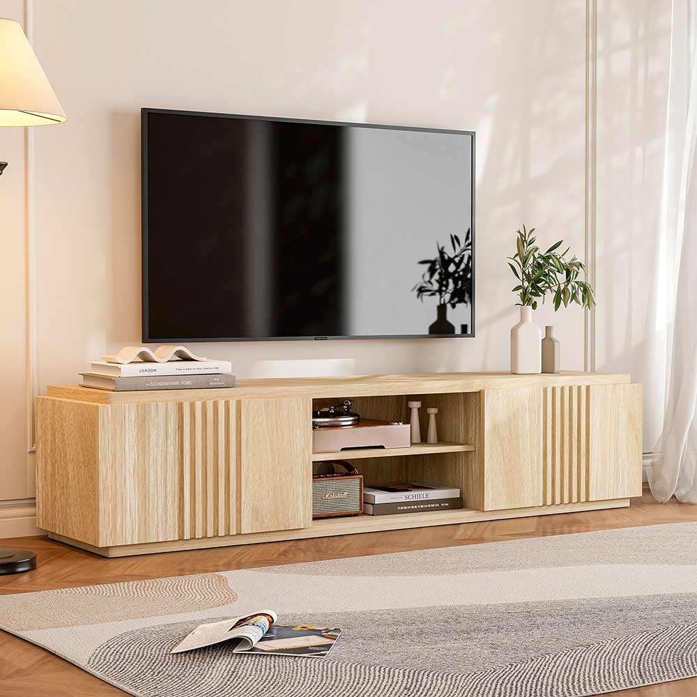 Mint 69" Fluted Low Profile TV Stand