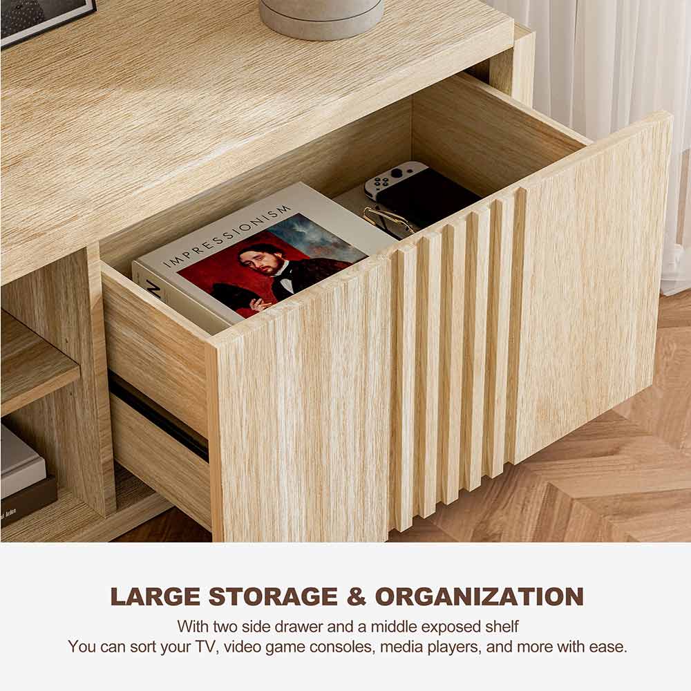 Mint 69" Fluted Low Profile TV Stand