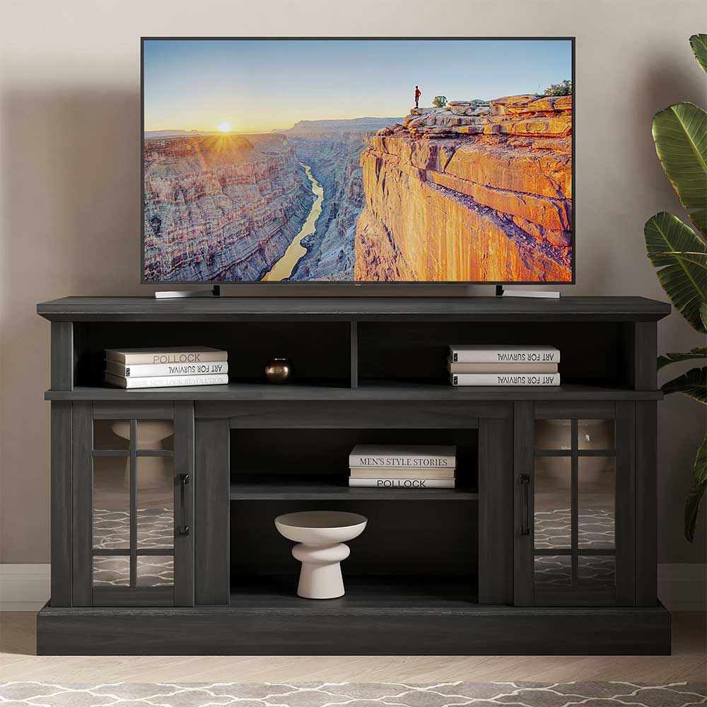 Astorga 58" Modern Farmhouse Fireplace TV Stand