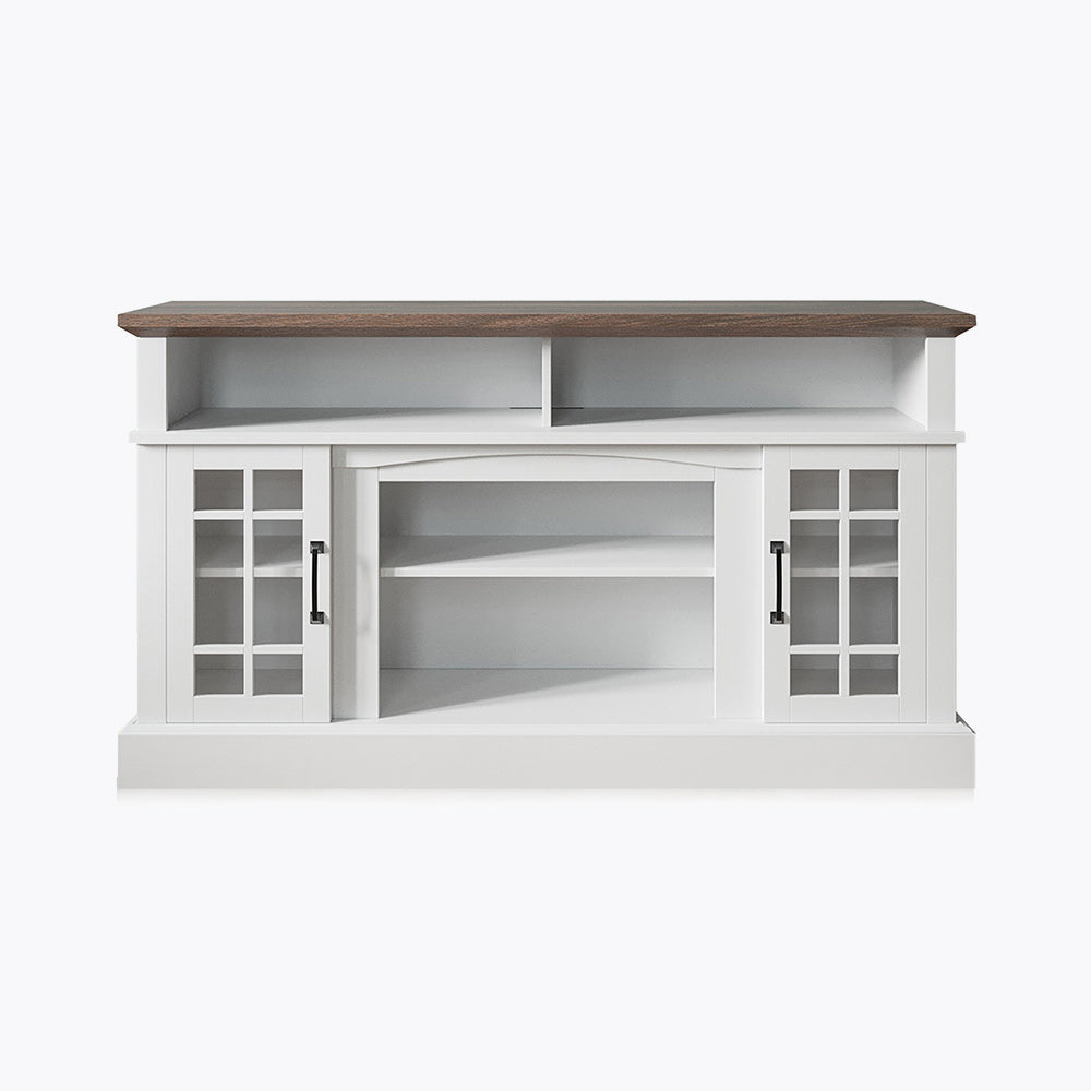 Astorga 58" Modern Farmhouse Fireplace TV Stand