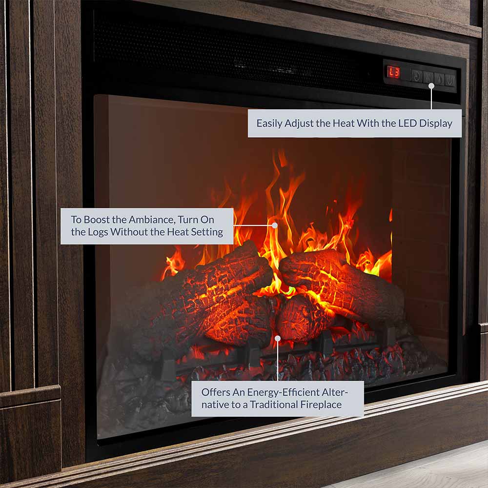 Lenore 70" Fireplace TV Stand