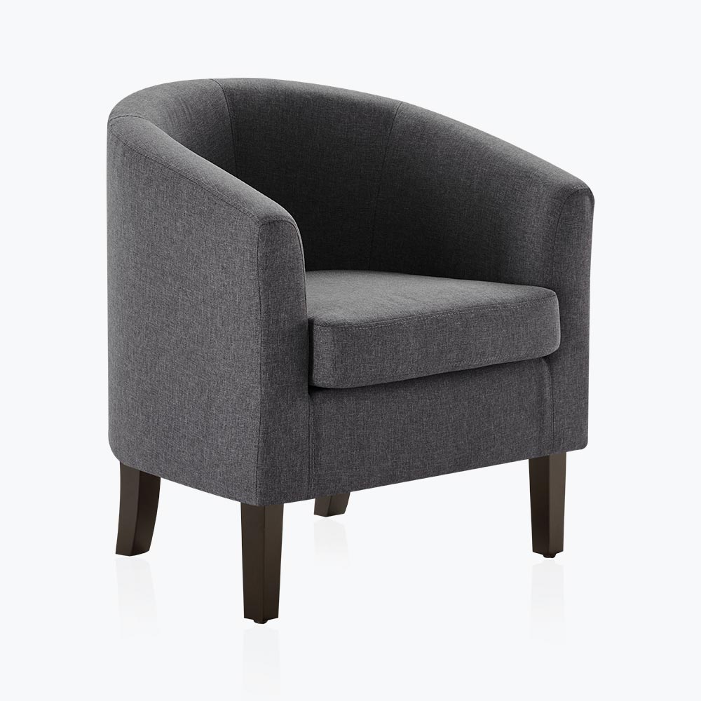 Highland Small Spaces Barrel Accent Chair